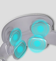 Electric Smart Multifunctional Far Infrared Heating with 2 Heads Neck Vibration Health Massager - Nuprozone