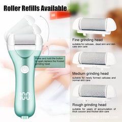 Charged Electric Foot File For Heels Grinding Pedicure Tools Professional Foot Care Tool Dead Hard Skin Callus Remover - Nuprozone