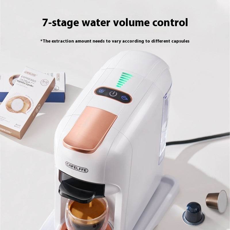 5-in-1 Capsule Coffee Machine Automatic Small Household Coffee Machine - Nuprozone