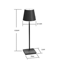 Touch Dimming Wireless Table Lamp Outdoor Restaurant Bar Table Lamp - Nuprozone
