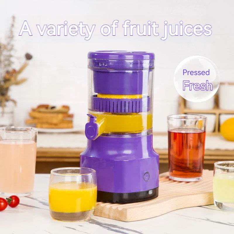 Electric Orange Juicer Lemon Juicer Squeezer Usb Rechargeable Citrus Juicer Machines Usb Rechargeable Portable Blender Kitchen Gadgets - Nuprozone