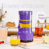 Electric Orange Juicer Lemon Juicer Squeezer Usb Rechargeable Citrus Juicer Machines Usb Rechargeable Portable Blender Kitchen Gadgets - Nuprozone