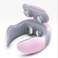 Smart Electric Pulse Back and Neck Massage 4 Heads Pain Relief Tool Health Care Relaxation Cervical Vertebra Physiotherapy - Nuprozone