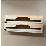 Bamboo Plastic Wrap Creative Kitchen Food Freshness Protection Package Cutting Drawer Storage Box - Nuprozone