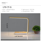 Wireless charging bedside lamp table lamp - Nuprozone