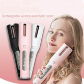 Wireless Automatic Curler USB LCD Screen Ceramic Heating Anti-perm Curler - Nuprozone