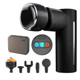 Nuproz Heat&Cool Massage Gun Deep Tissue Percussion Muscle Massager Mini Fitness Fascial Gun For Pain Relief Body And Neck - Nuprozone