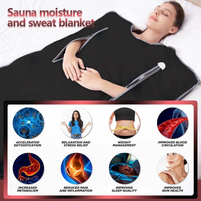 Sauna Blanket Far Infrared Acid Removing Wet Sweat Removing Health Care - Nuprozone