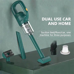Wireless Handheld Vacuum Cleaner Cordless Handheld Vacuum Chargeable Auto Vacuum for Home & Car & Pet Mini Vacuum Cleaner - Nuprozone