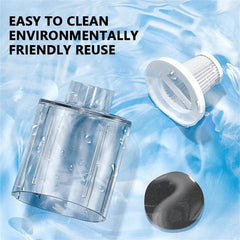 Wireless Handheld Vacuum Cleaner Cordless Handheld Vacuum Chargeable Auto Vacuum for Home & Car & Pet Mini Vacuum Cleaner - Nuprozone