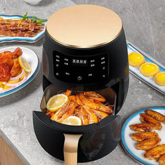 6L Air fryer Multi-functional intelligent touch screen oven Large capacity Electro mechanical deep fryer for home airfryer - Nuprozone