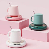 Electric Coffee Warmer USB Plug Coffee Mug Warmer 3 Temperature Setting Portable Cup Warmer for Heating Coffee Beverage Milk Tea - Nuprozone