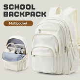 Cute Multipocket School Backpack for Girls Teenager and Boys - Nuprozone