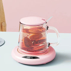 Electric Coffee Warmer USB Plug Coffee Mug Warmer 3 Temperature Setting Portable Cup Warmer for Heating Coffee Beverage Milk Tea - Nuprozone