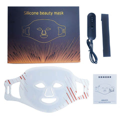 Silicone Mask Beauty Instrument Led Beauty Mask Photon Skin Rejuvenation - Nuprozone