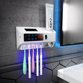 Smart UV Toothbrush Sterilizer Toilet Shelves - Nuprozone