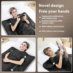 Sauna Blanket Far Infrared Acid Removing Wet Sweat Removing Health Care - Nuprozone