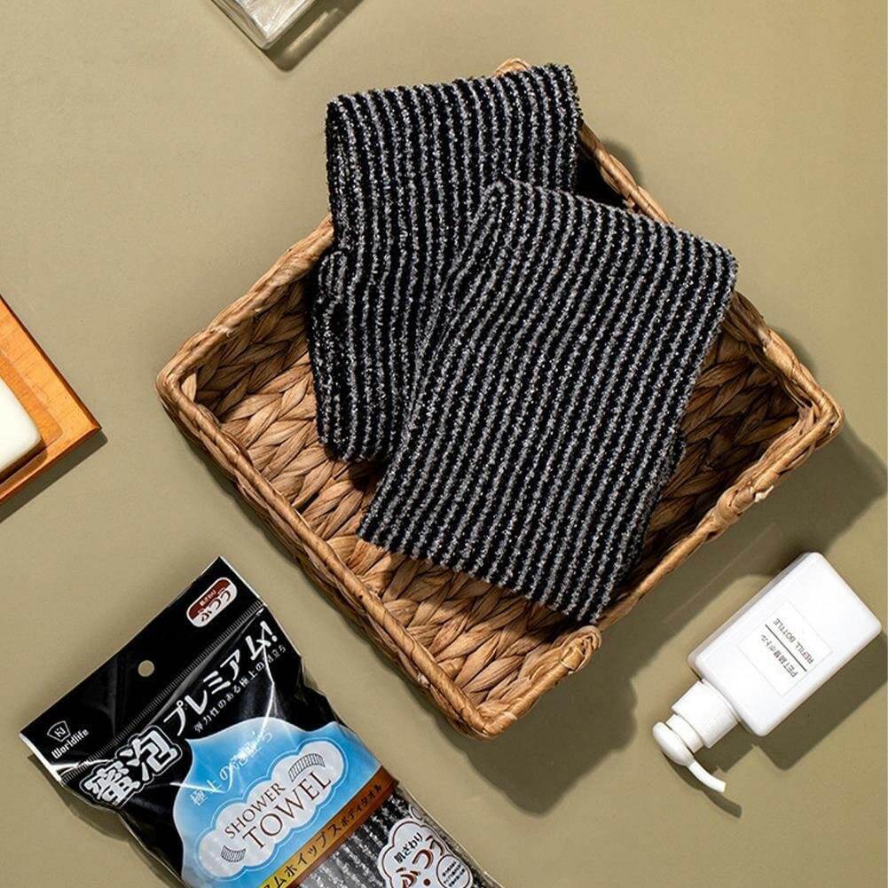 Japanese Exfoliating Washcloth for Gentle, Deep Body Cleansing - Nuprozone