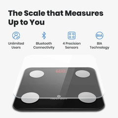 Smart Body Scale Minimi - Scale for Body Weight Connected - Nuprozone