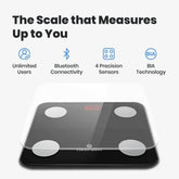 Smart Body Scale Minimi - Scale for Body Weight Connected - Nuprozone