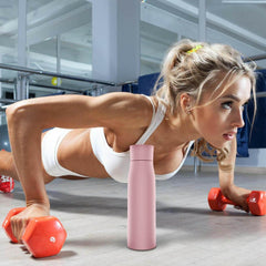 NUPROZ UV Self Cleaning Water Bottle-UV Water Sterilizer and Purification Bottle-Insulated Stainless Steel-17oz - Nuprozone