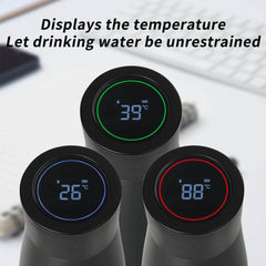 NUPROZ UV Self Cleaning Water Bottle-UV Water Sterilizer and Purification Bottle-Insulated Stainless Steel-17oz - Nuprozone