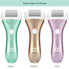 Lime électrique rechargeable pour talons Outils de pédicure Outil professionnel de soins des pieds Élimination des callosités de la peau morte et dure