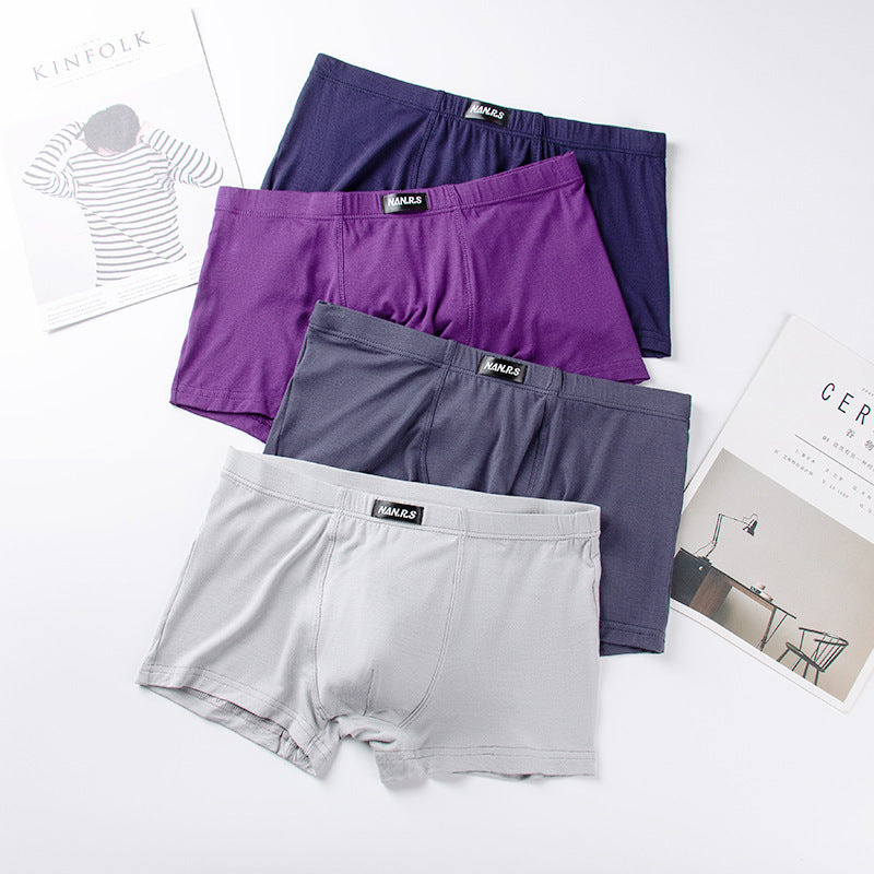 Comfortable Breathable Bamboo Fiber Boyshort Absorbent