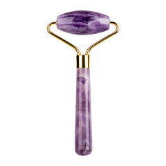 Rouleau d'améthyste Rouleau d'améthyste simple et double tête Masseur de jade de beauté