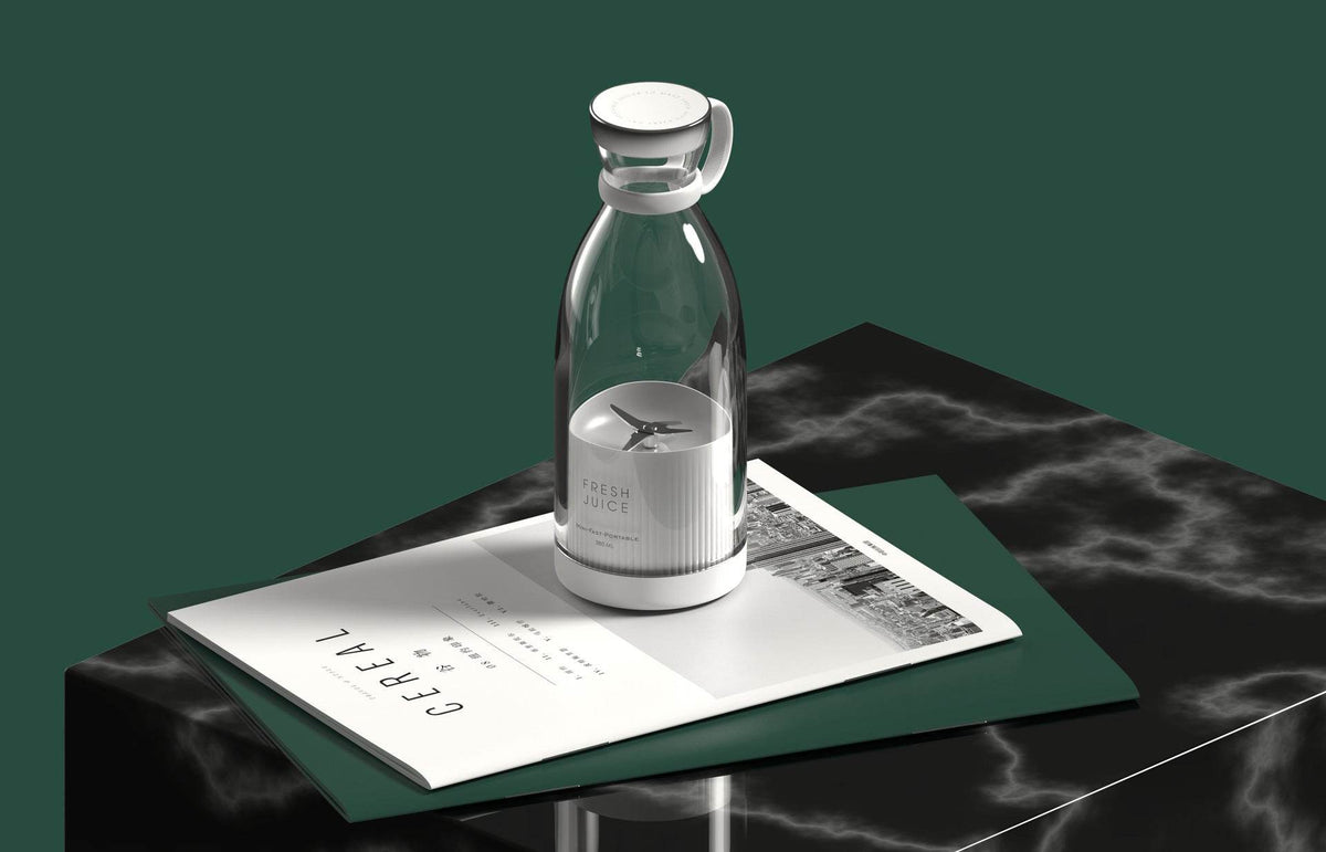 350ML Electric Juicer Blender Mixer USB Rechargeable Machine Household Portable Blender Maker Cup Kitchen Tool Kit - Nuprozone