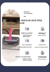 Bed Wireless Mites Instrument Rechargeable Household UV Sterilization Dehumidification Vacuum Cleaner