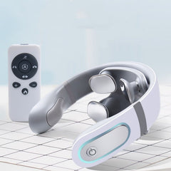 Masseur électrique intelligent multifonctionnel à infrarouge lointain avec 2 têtes, vibrant pour le cou et la santé