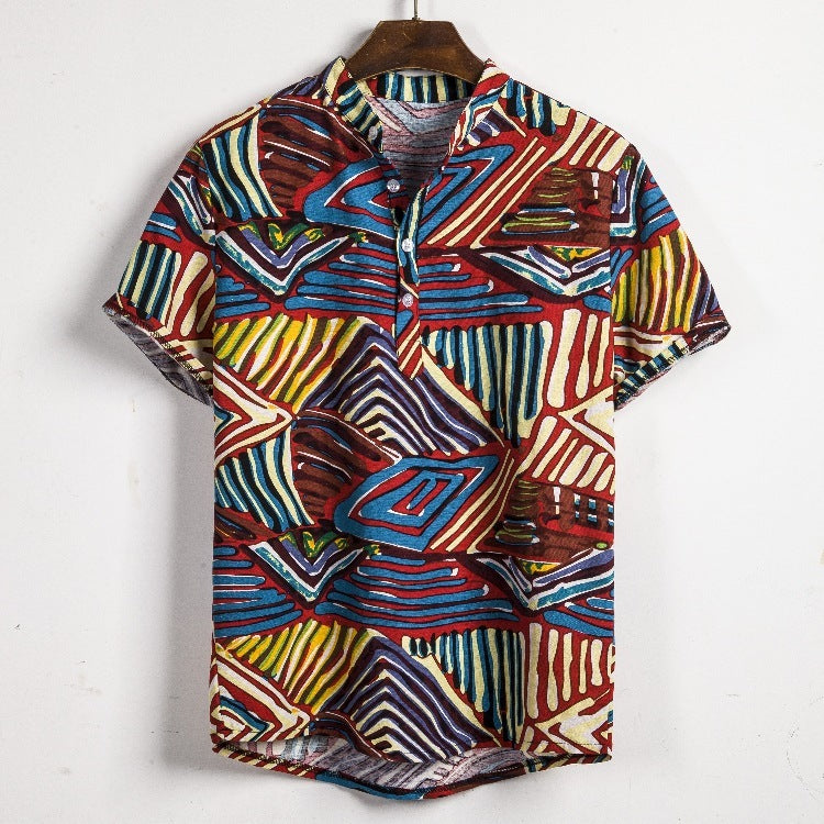 Men's Bamboo And Linen Shirt