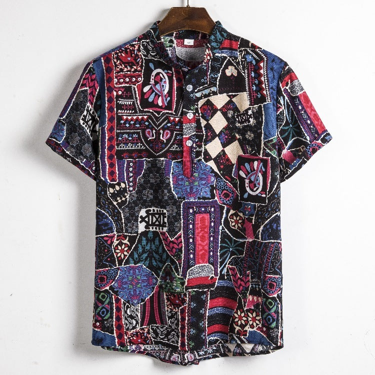 Men's Bamboo And Linen Shirt