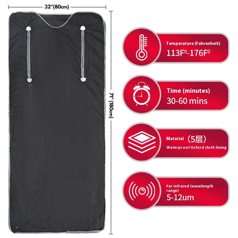 Sauna Blanket Far Infrared Acid Removing Wet Sweat Removing Health Care
