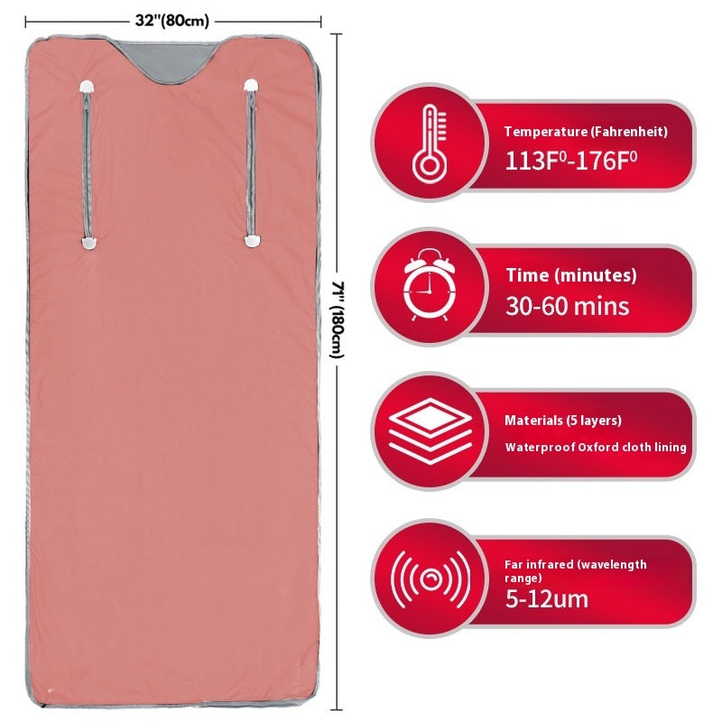 Sauna Blanket Far Infrared Acid Removing Wet Sweat Removing Health Care