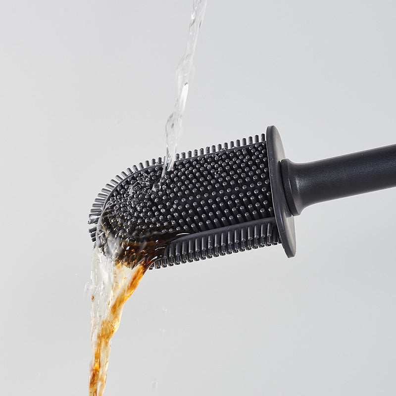 Stainless Steel Toilet Brush Household Multifunctional