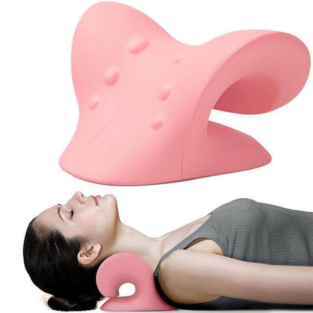 Neck Massager Relax Pillow Gravity Acupressure For Pain Relief Cervical Spine Alignment Massager - Nuprozone