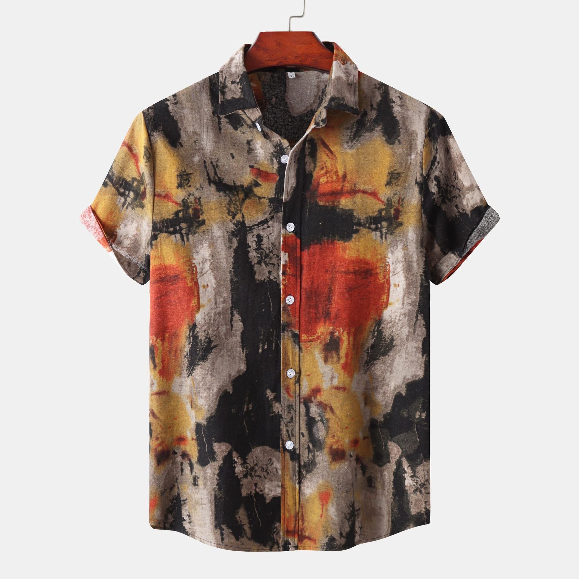 Men's Bamboo And Linen Shirt