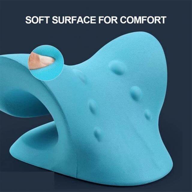 Neck Massager Relax Pillow Gravity Acupressure For Pain Relief Cervical Spine Alignment Massager - Nuprozone