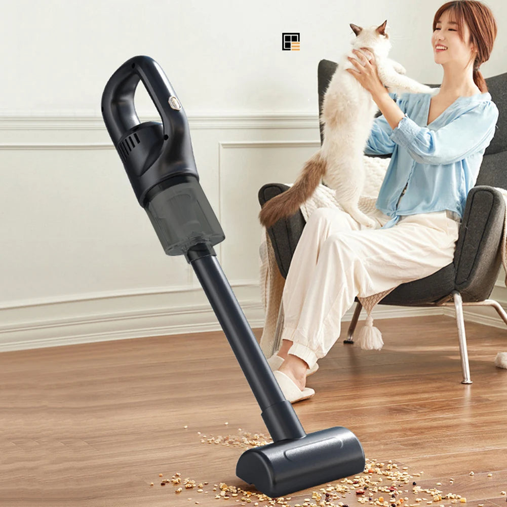 Portable Wireless Handheld Vacuum Cleaner Cordless Handheld Chargeable Auto Vacuum for Home & Car & Pet Mini Vacuum Cleaner