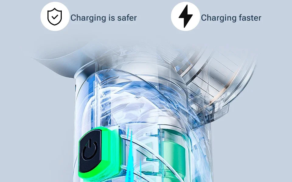Car Vacuum Cleaner Portable Handheld Mini Vacuum Cleaner Cordless Strong Suction Car Cleaner Car Vacuum Home Appliance