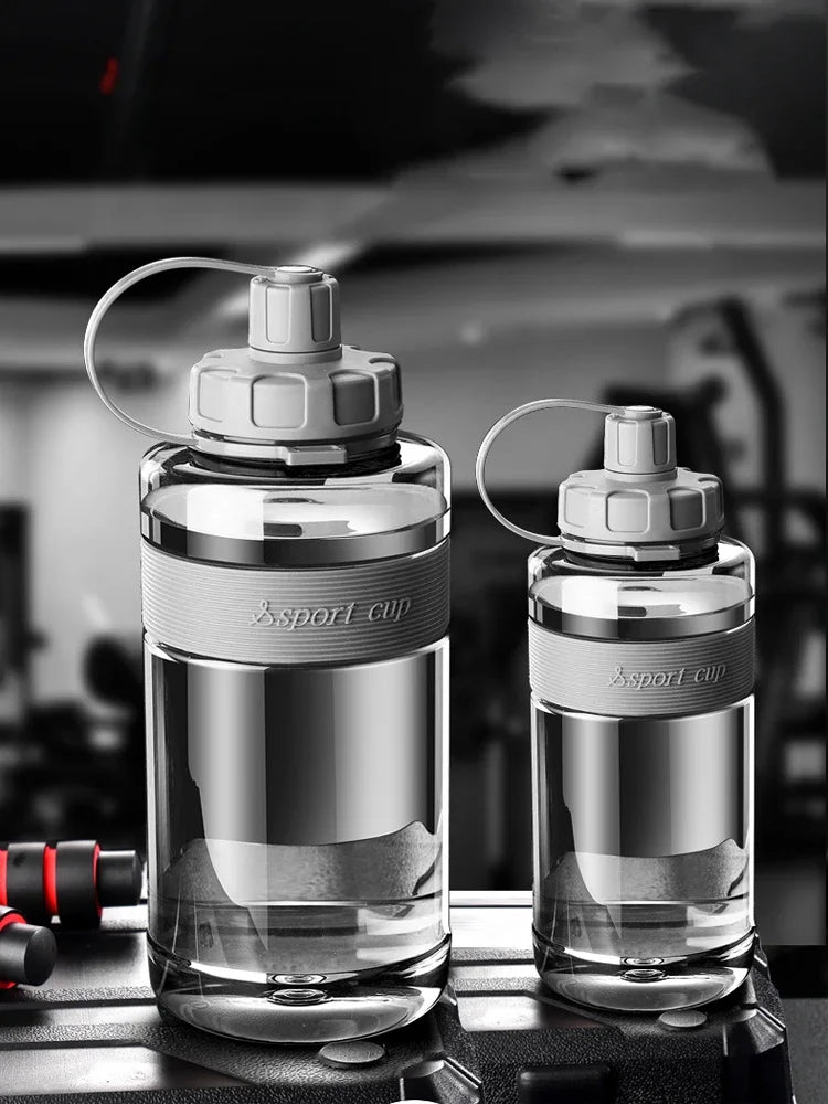 2 Liter Big Water Bottle with Straw 2L/1.5L/1L/0.6L Large Capacity School Gym Sports Drinking Bottles BPA Free Fitness