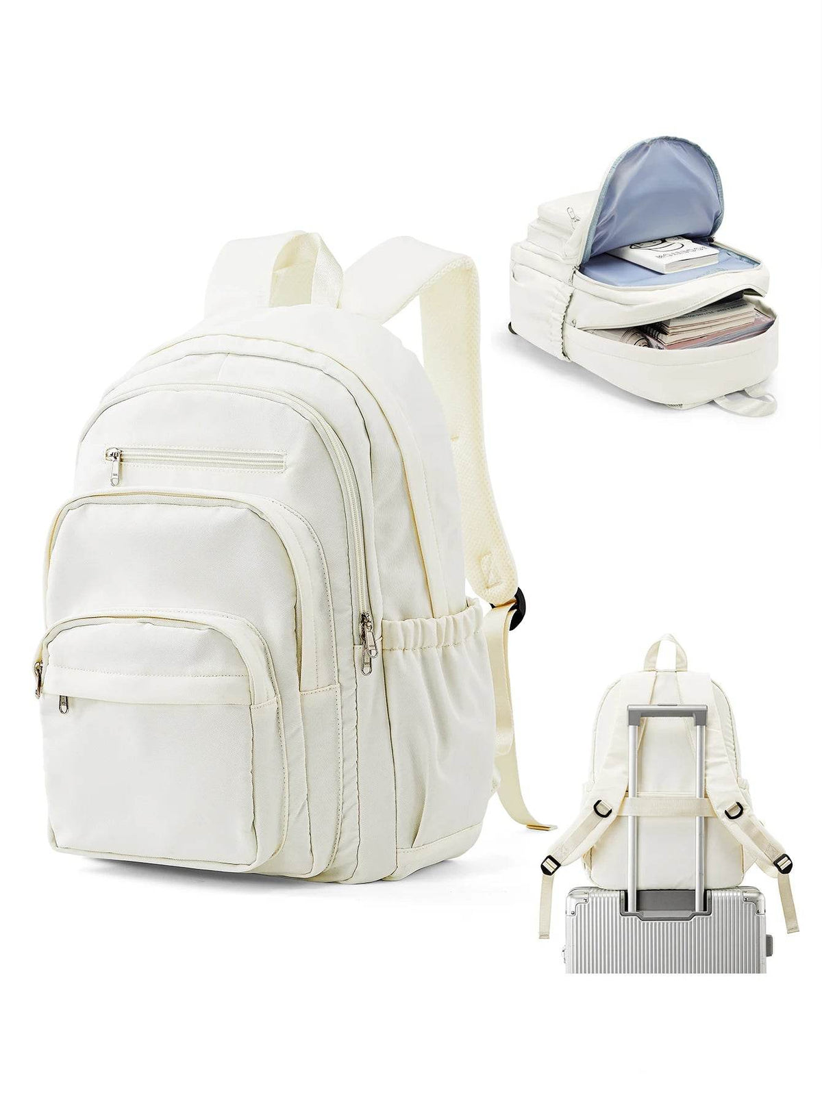 Cute Multipocket School Backpack for Girls Teenager and Boys - Nuprozone