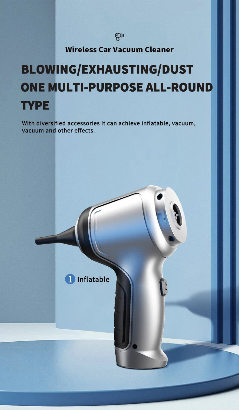 Car vacuum cleaner Auto cordless cleaner Robot Wireless Cleaning Machine Automotive Home Appliance Tools Strong Suction Cleaners
