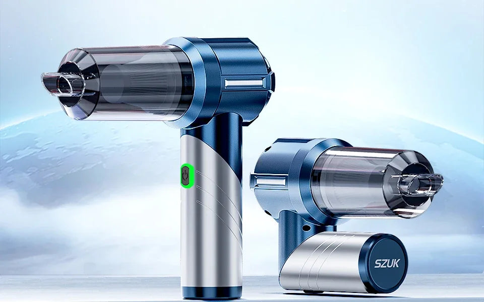 Car Vacuum Cleaner Portable Handheld Mini Vacuum Cleaner Cordless Strong Suction Car Cleaner Car Vacuum Home Appliance
