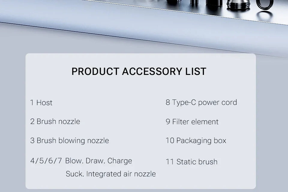 Car Vacuum Cleaner Portable Handheld Mini Vacuum Cleaner Cordless Strong Suction Car Cleaner Car Vacuum Home Appliance