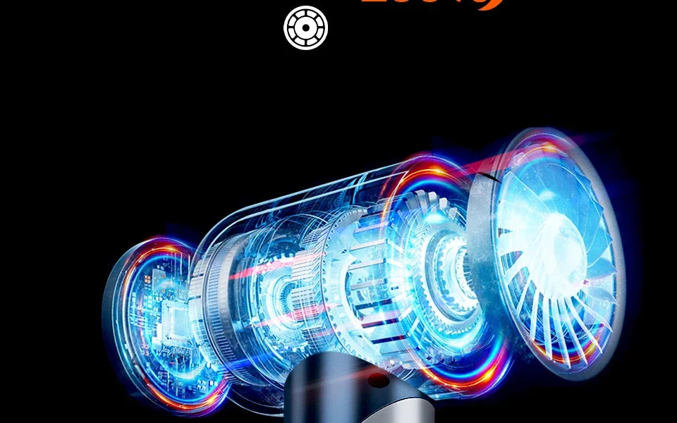 Car Vacuum Cleaner Portable Handheld Mini Vacuum Cleaner Cordless Strong Suction Car Cleaner Car Vacuum Home Appliance