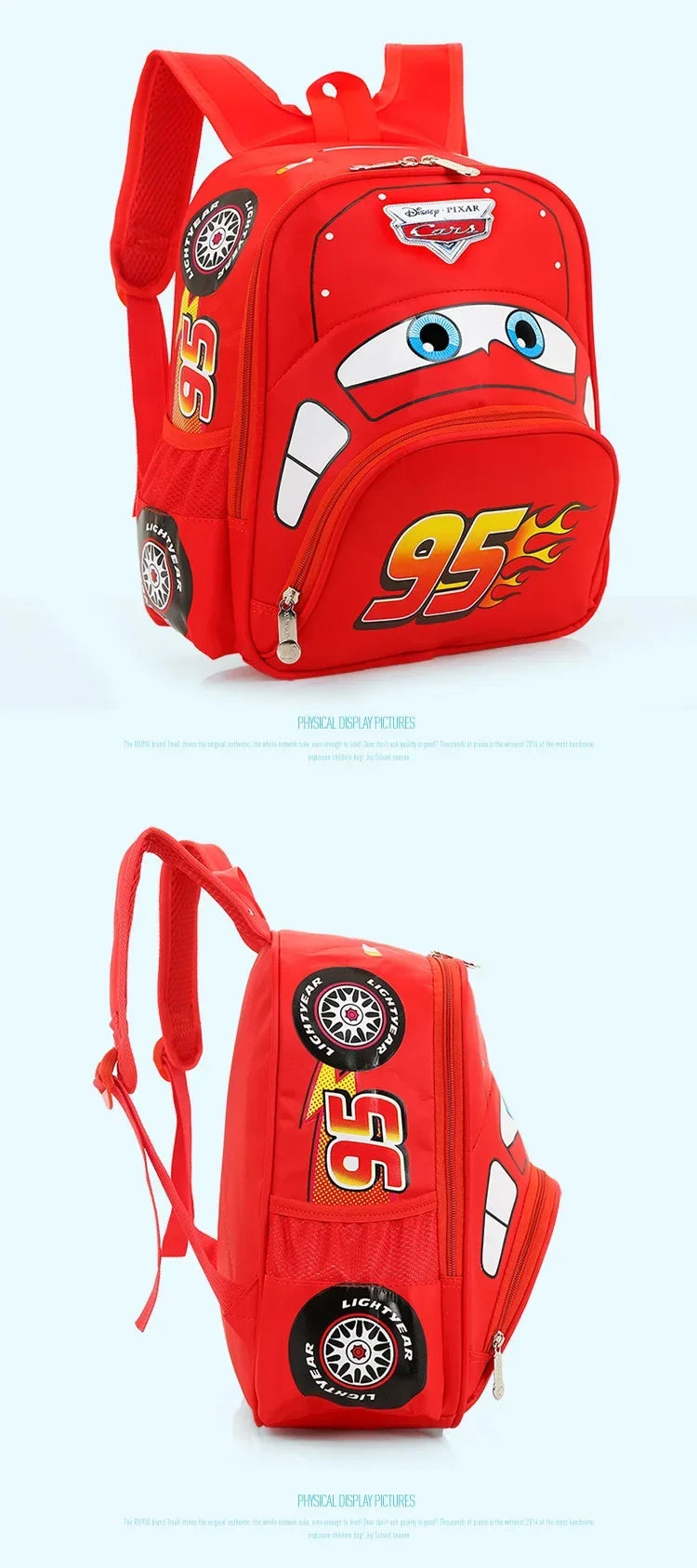 Kindergarten school bag car backpack boys and girls children training gift elementary school students 1-6 years old backpack