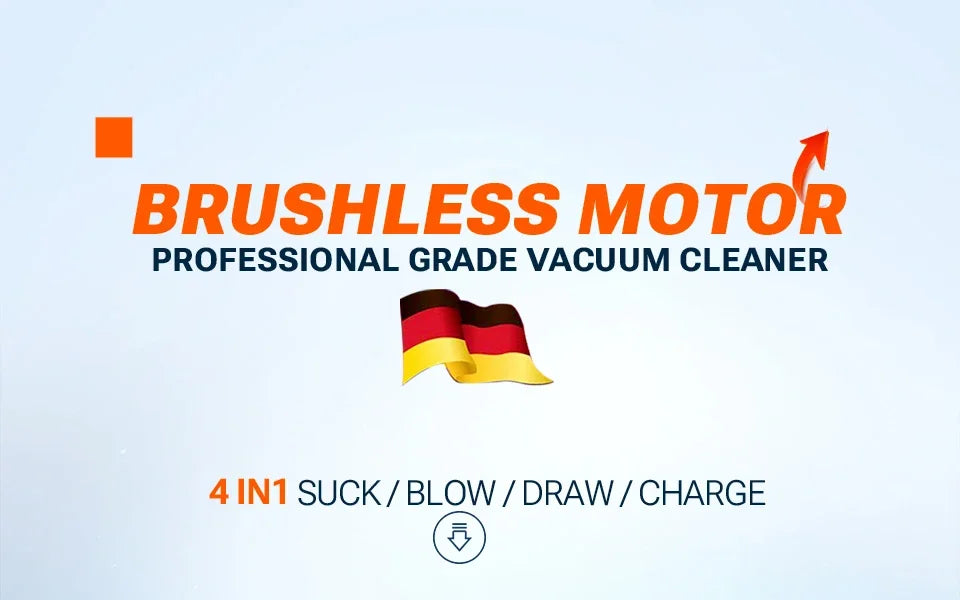 Car Vacuum Cleaner Portable Handheld Mini Vacuum Cleaner Cordless Strong Suction Car Cleaner Car Vacuum Home Appliance